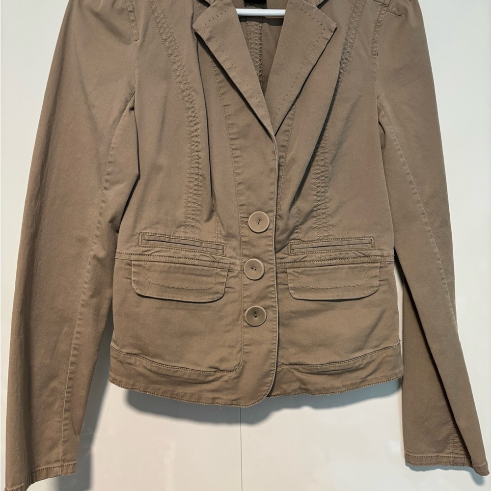 Calvin Klein Jeans Tan Blazer Suit Jacket